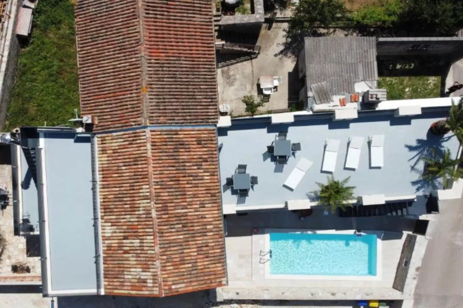 Villa Galant with Pool & Sauna Maružini-Buitenlucht