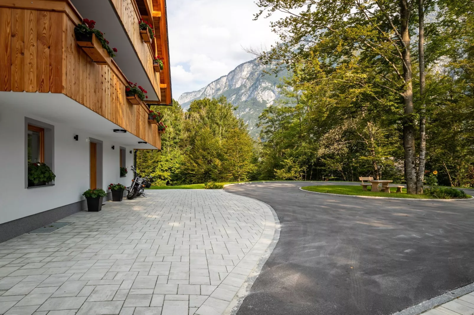 The Woodland Nook Apartments Bohinj - One Bedroom Apartment with Balcony (owner B)-Buitenlucht