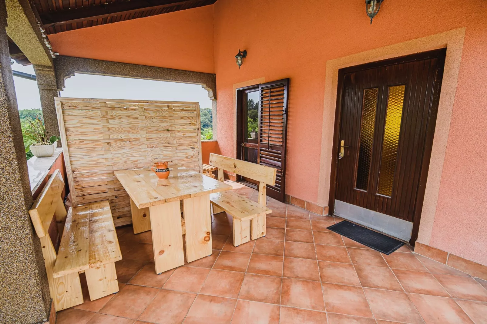 Harvest Horizon Holiday Home with Sauna - One Bedroom Holiday Home-Buitenlucht