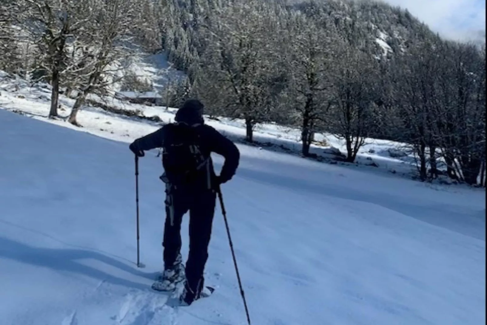 Les Sorbiers-Gebied winter 5km