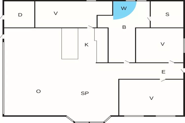 5 sterren vakantie huis in Juelsminde-Plattegrond