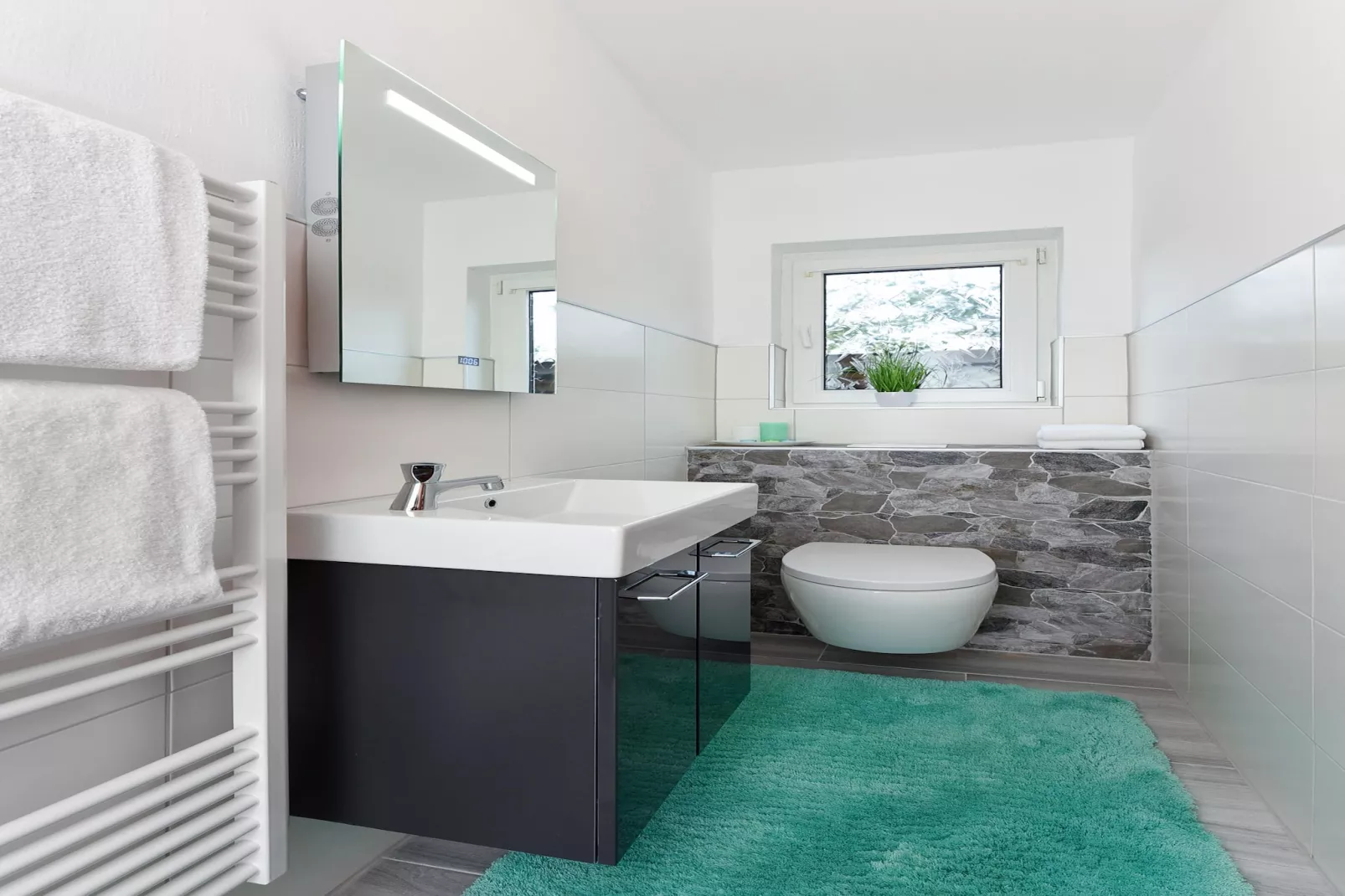 Haus am Kajedeich Seestern-Badkamer