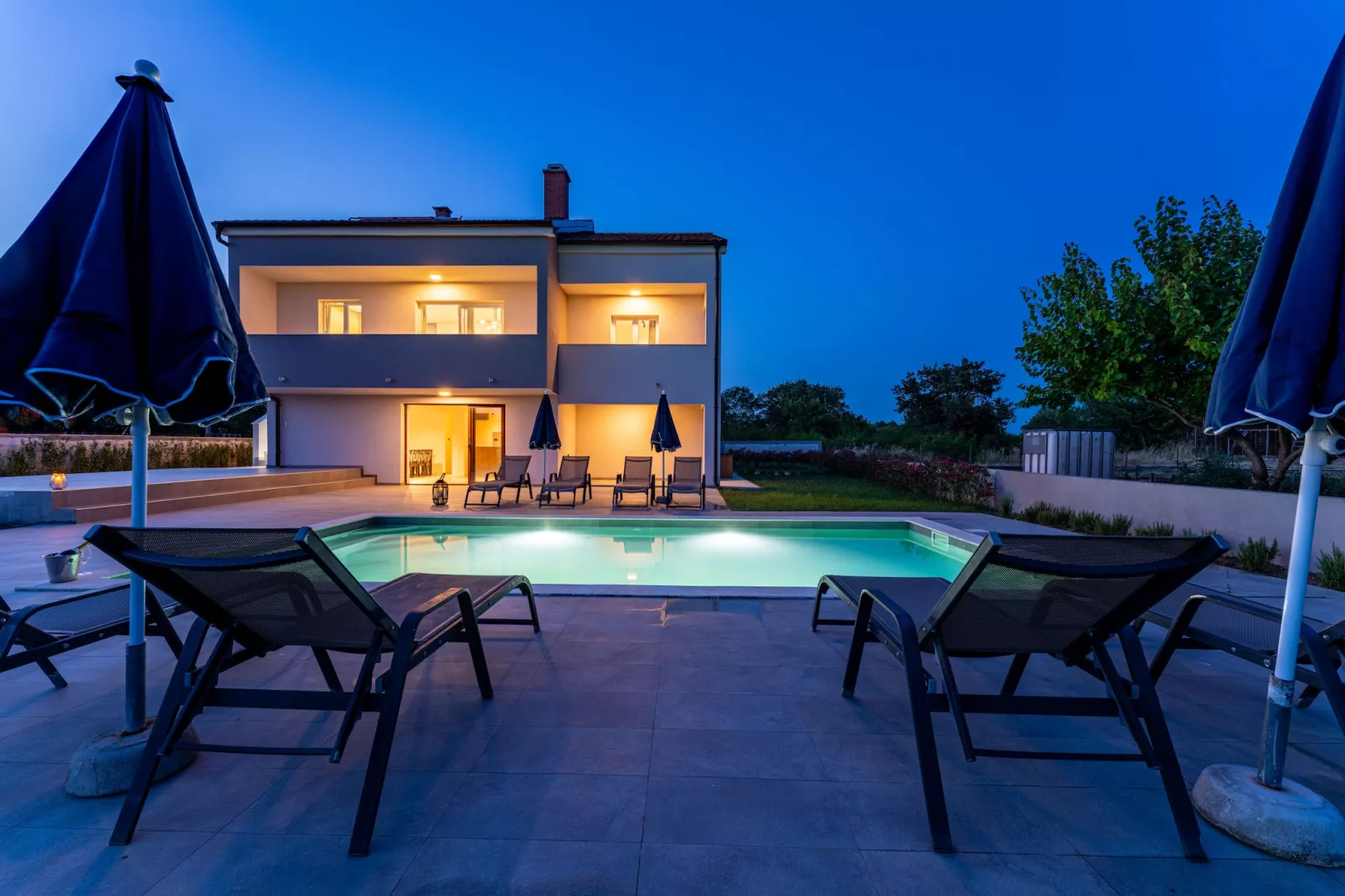 Villa Campi Dalmatia-Zwembad