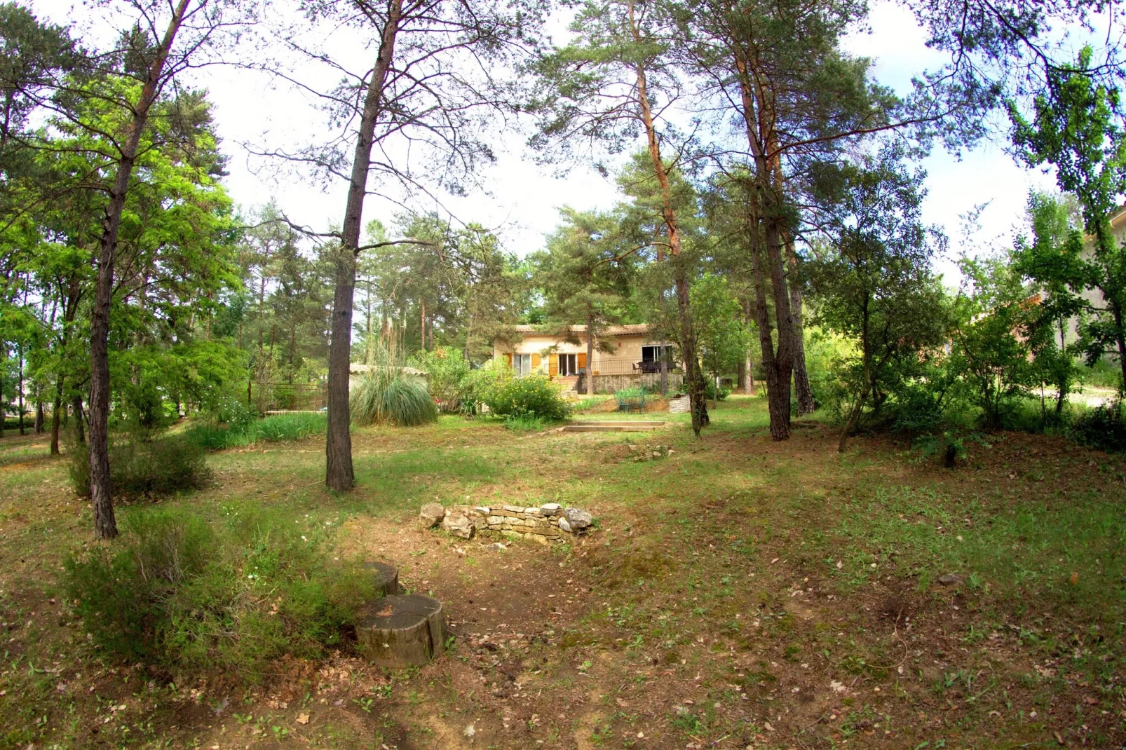 Villa Borie-Tuinen zomer