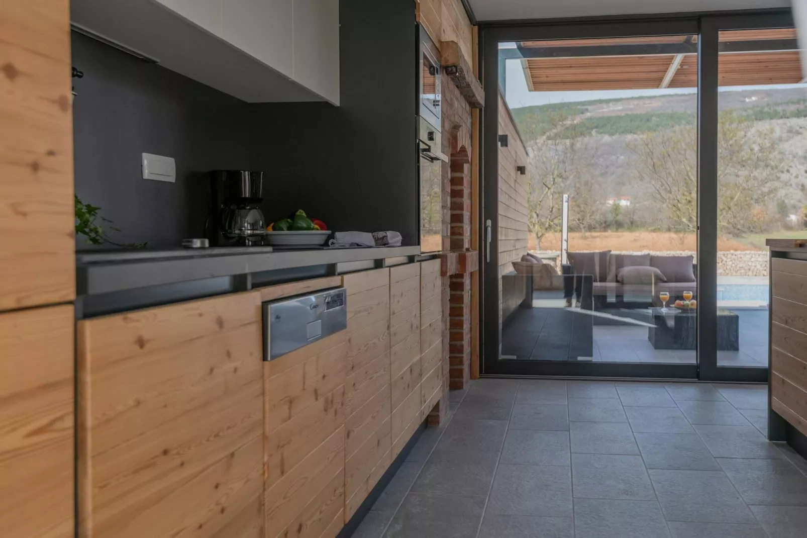 Luxury Villa Prolozac-Keuken