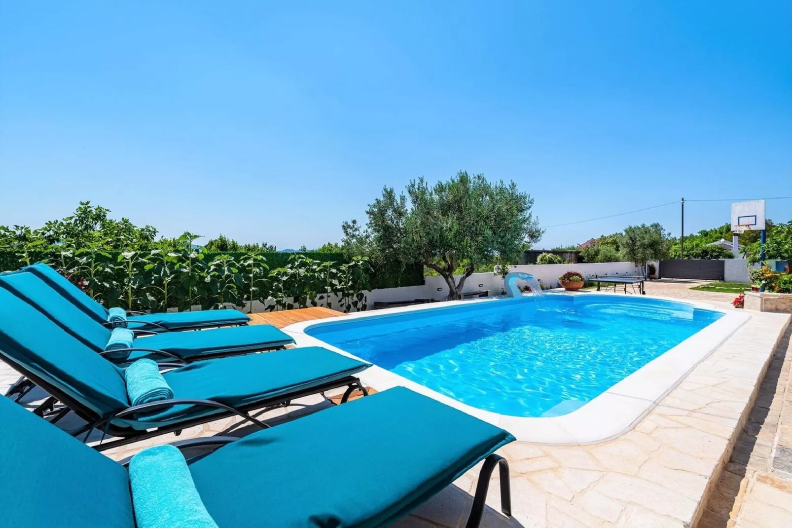 Sea view Villa Elia-Zwembad