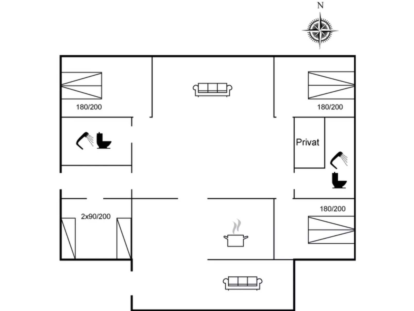 "Saxe" -  from the sea-Binnen