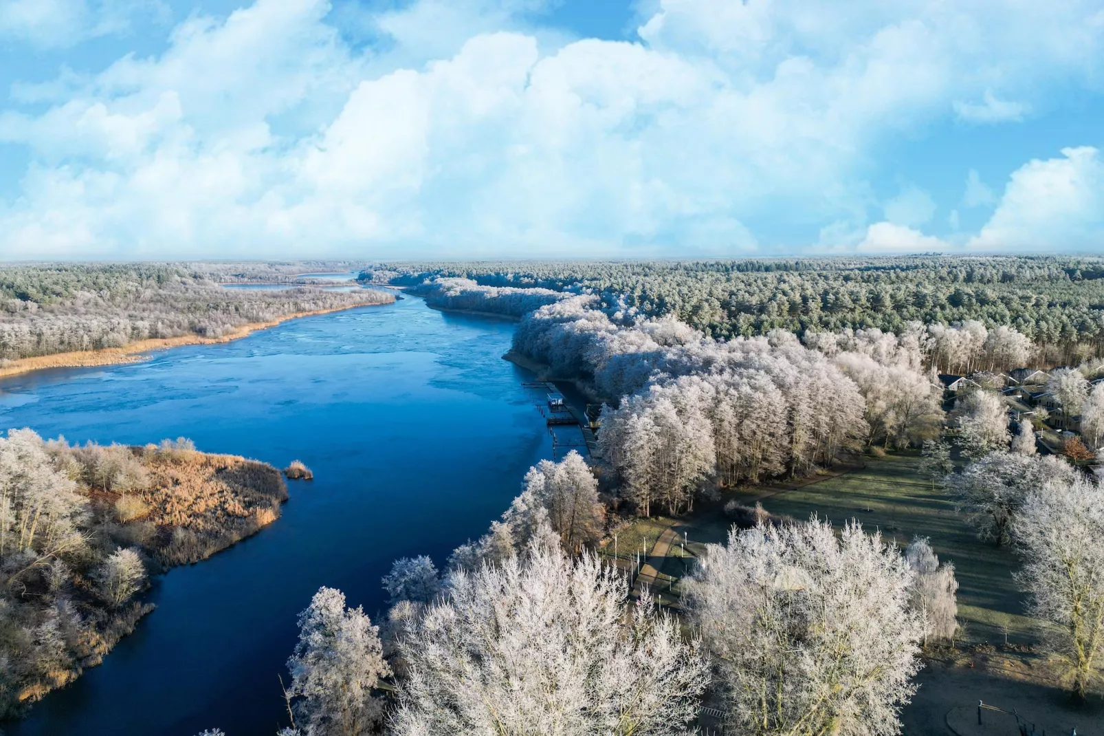 FH Wildgans Comfort mit Sauna & Kaminofen 81 qm 137-Gebieden zomer 1km