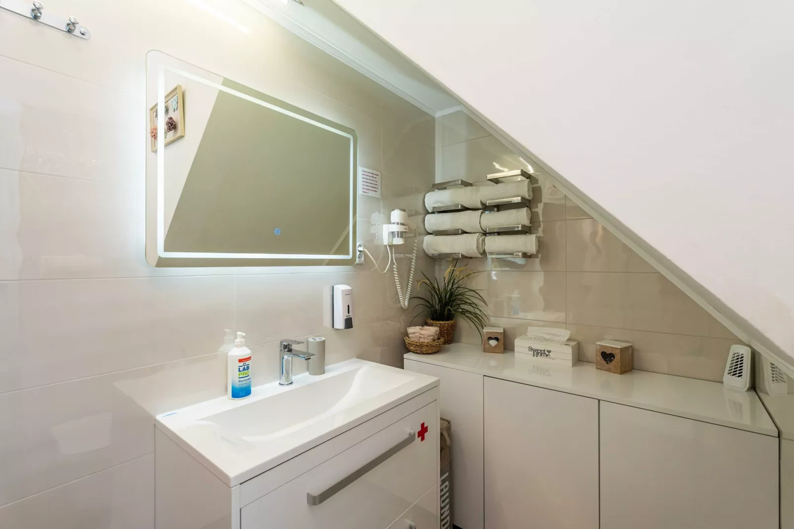 Apartment Neve - Two Bedroom Apartment-Badkamer