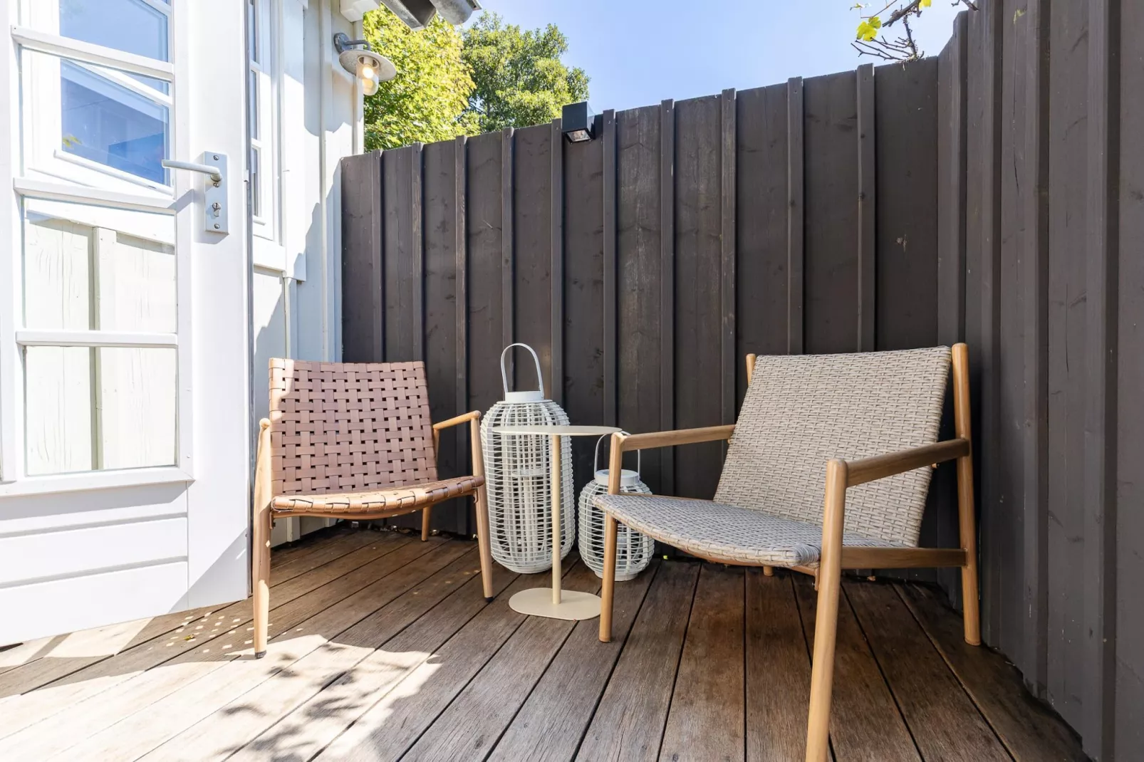 Lijsterhofstraat 13 - Knusse vakantiewoning nabij strand en centrum-Terrasbalkon