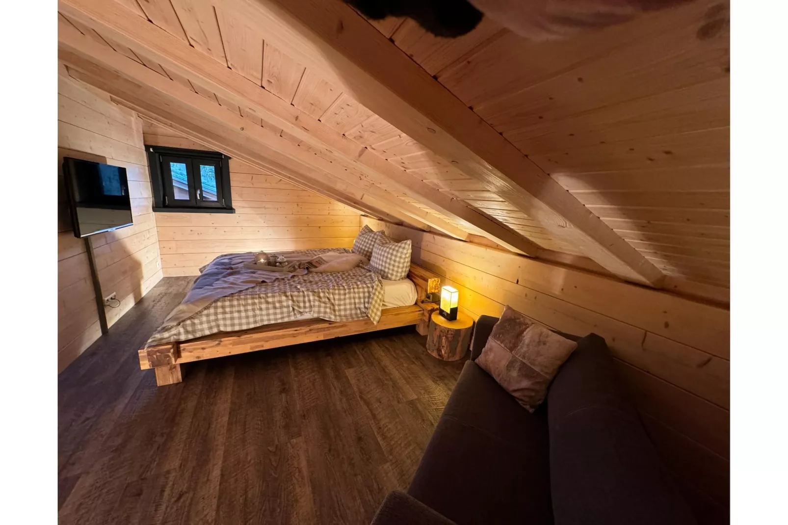 Romantik-"Hütte"-Slaapkamer