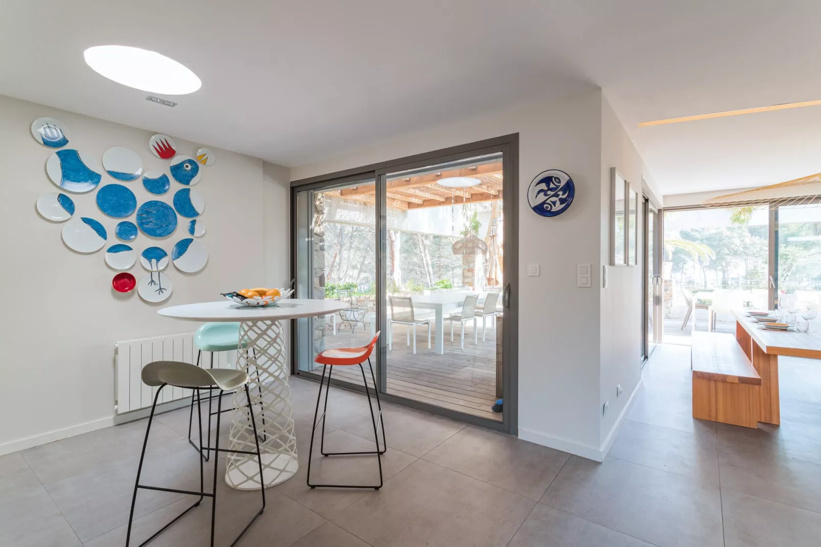 Villa Ephelele-Eetkamer