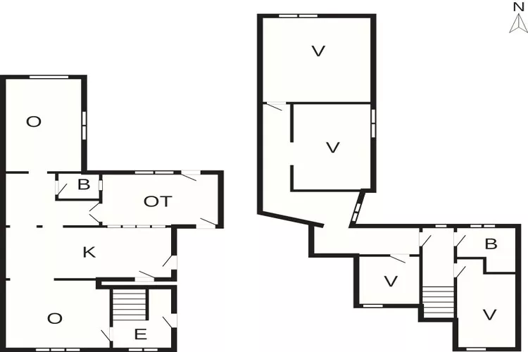 5 sterren vakantie huis in Rønne-Plattegrond