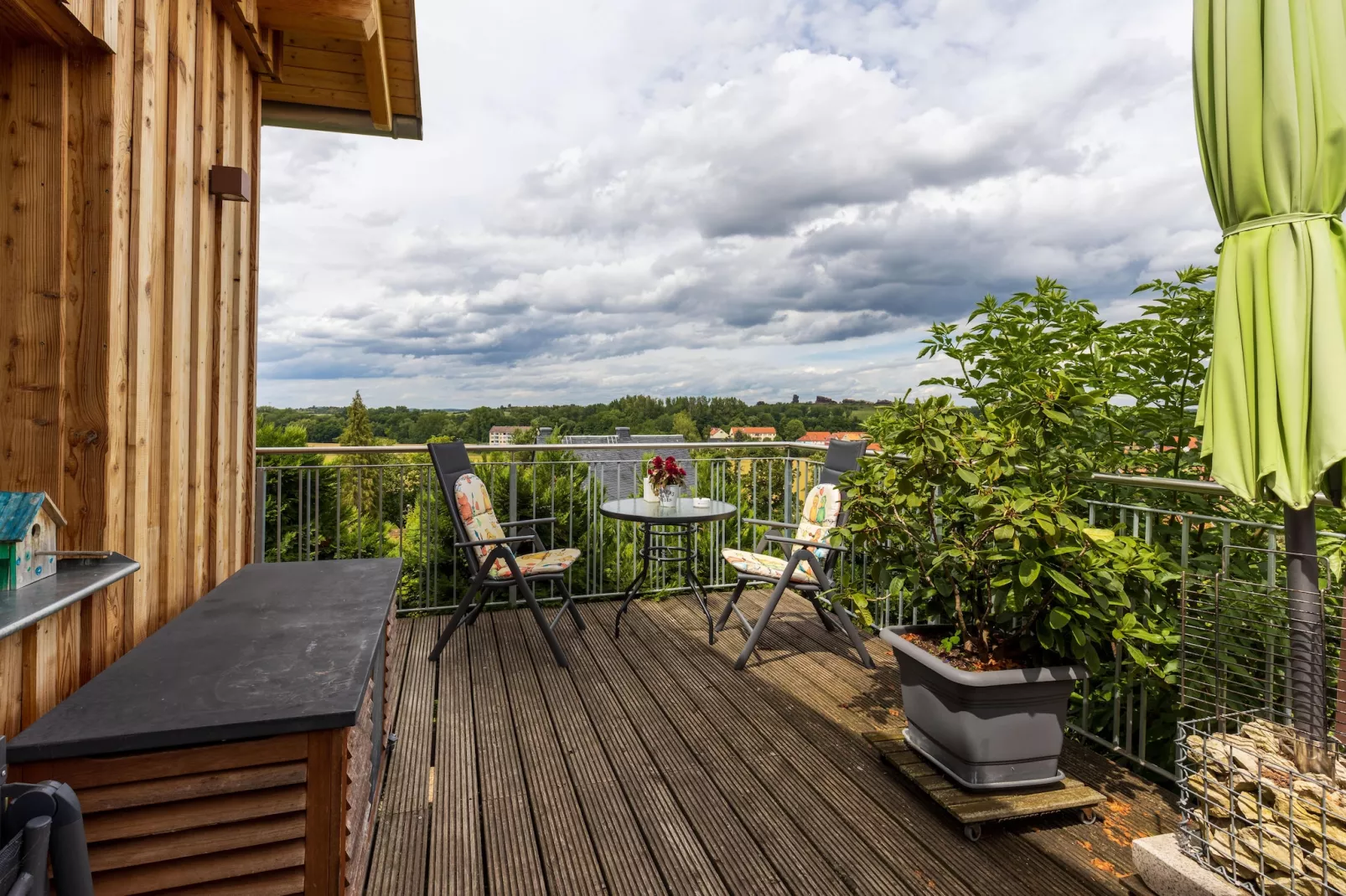 Teufelsmauerblick-Terrasbalkon