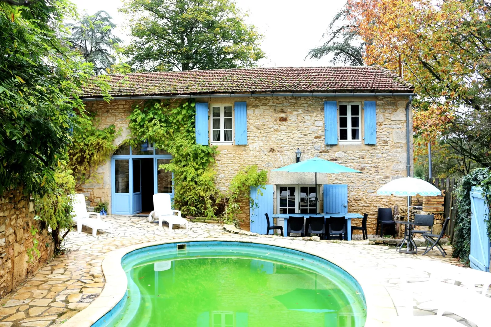 Gite Traban Bas-Zwembad