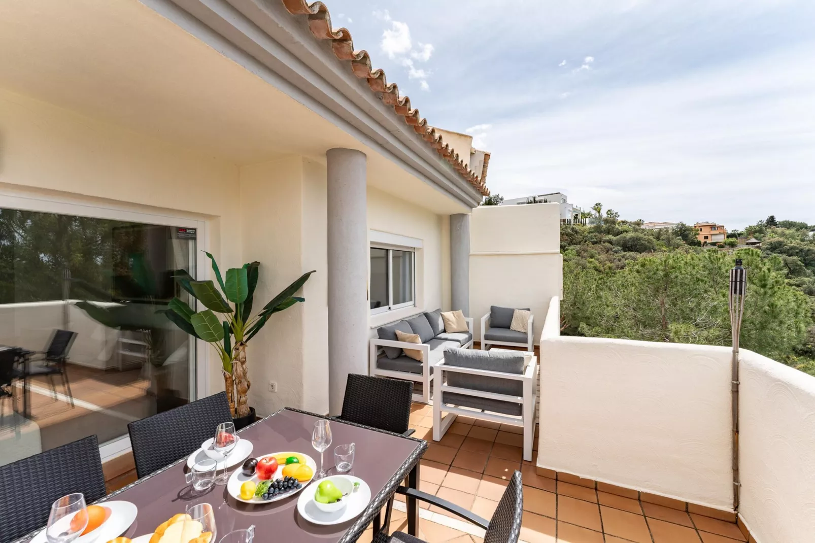 CT 366 - Faro's Silent Dream in Elviria - Marbella-Terrasbalkon