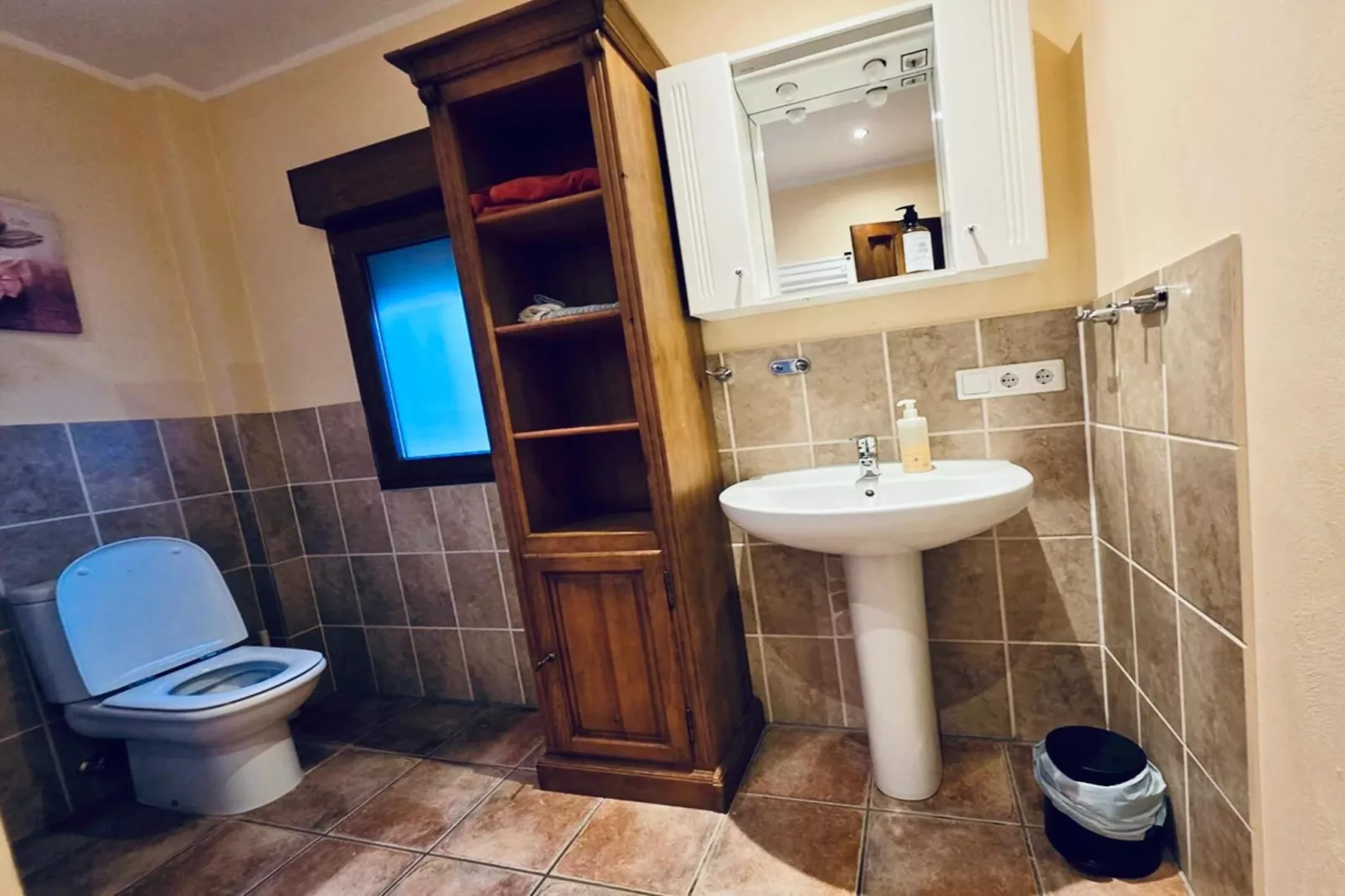 Cozy vacation house-Badkamer