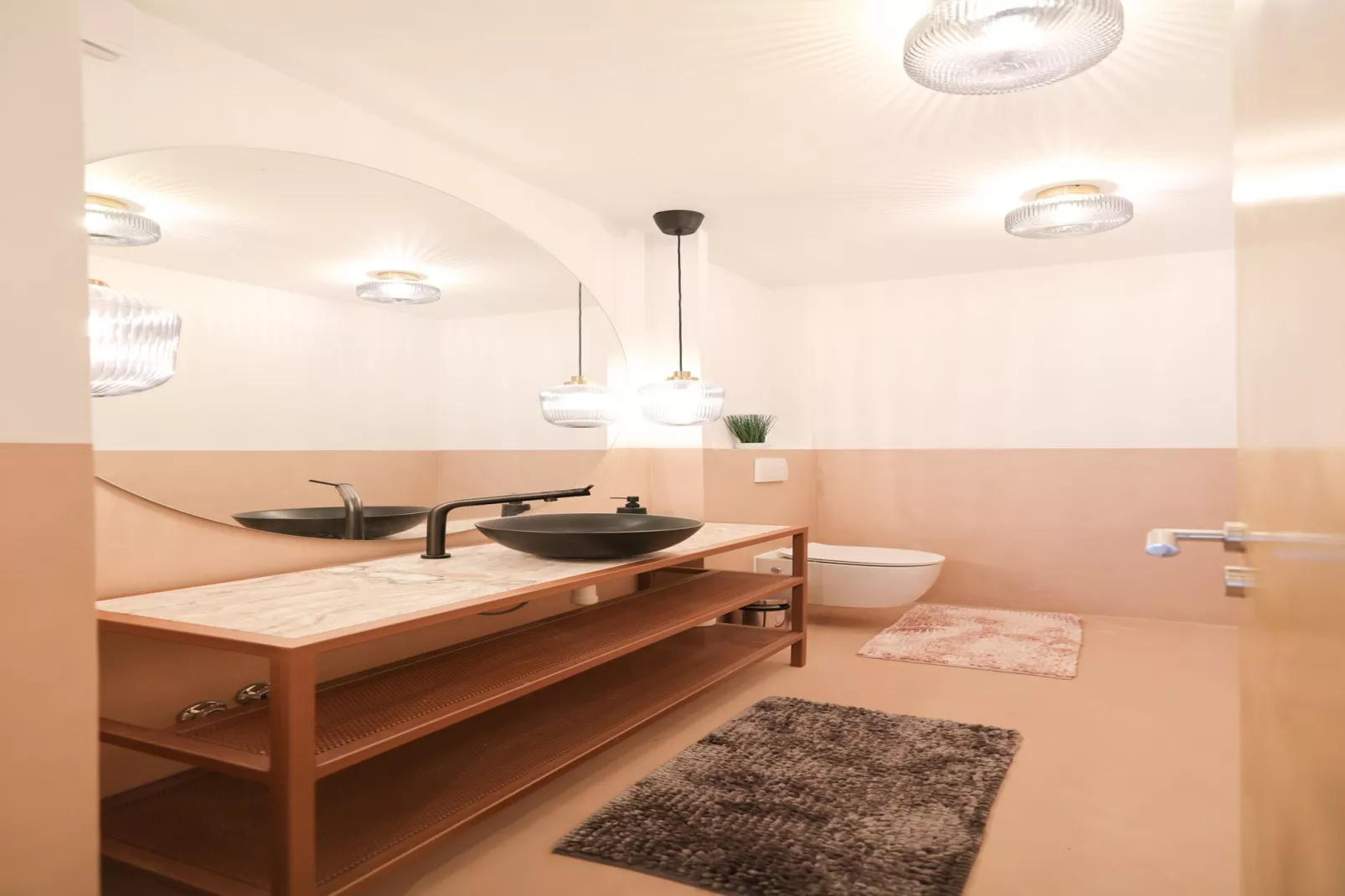 Villa Sokol with private pool-Badkamer