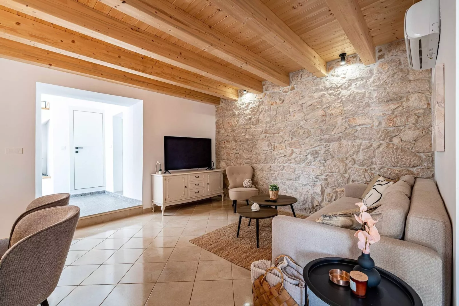 Sea view Villa Nana-Woonkamer