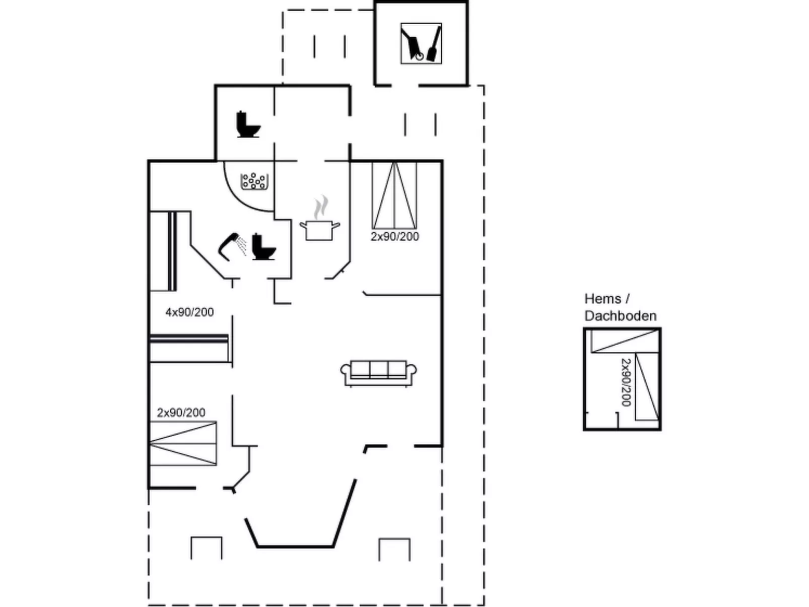 "Felicita" -  from the sea-Binnen