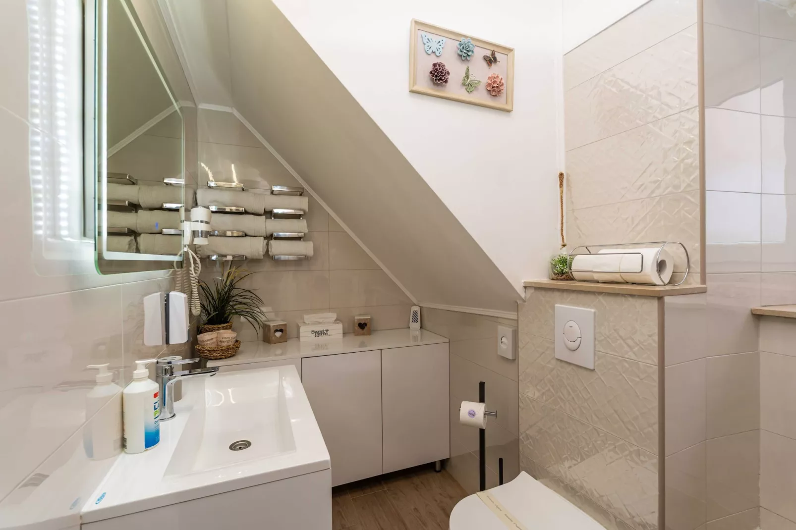 Apartment Neve - Two Bedroom Apartment-Badkamer