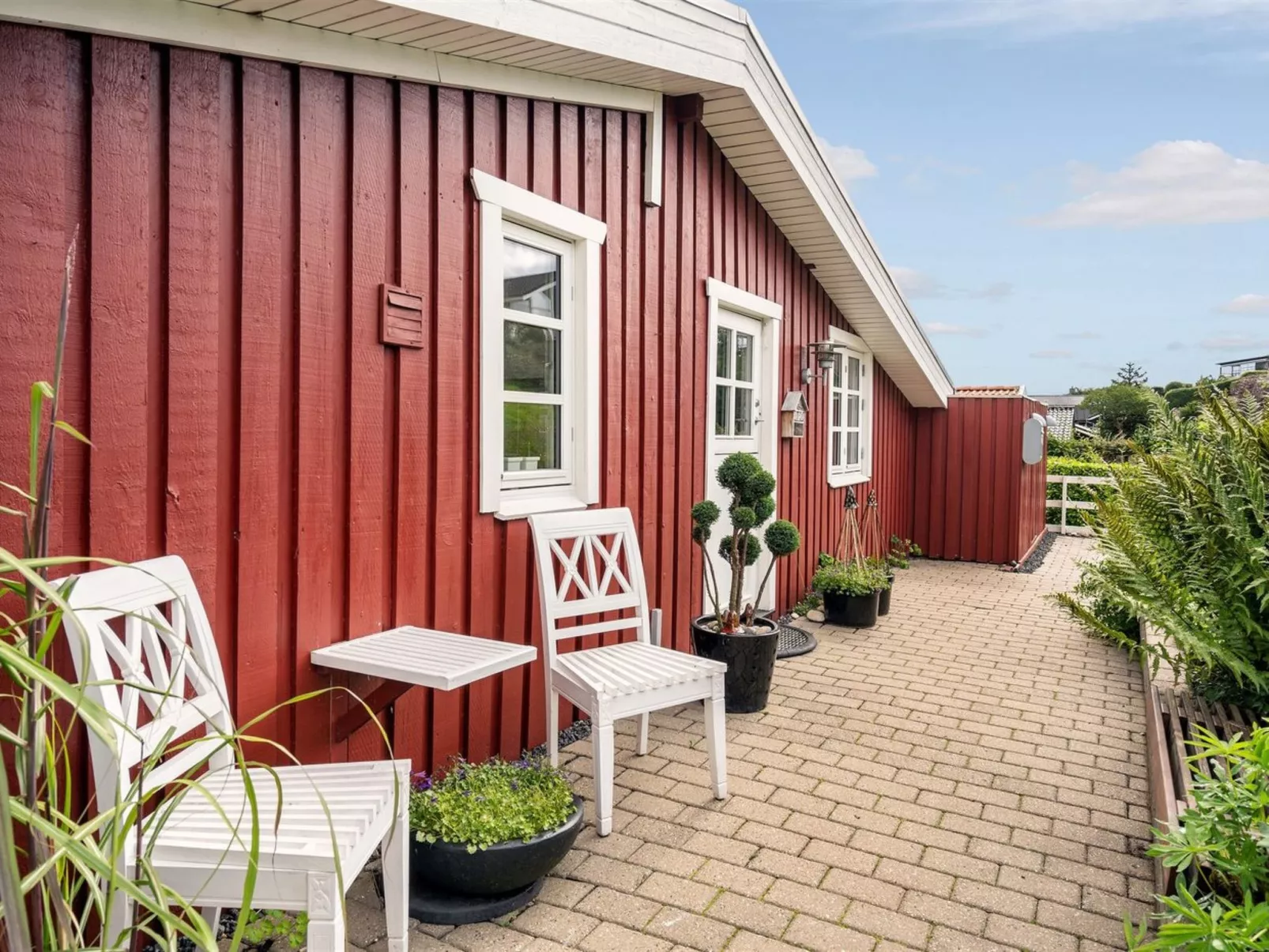 "Gesine" - 50m to the fjord-Buiten