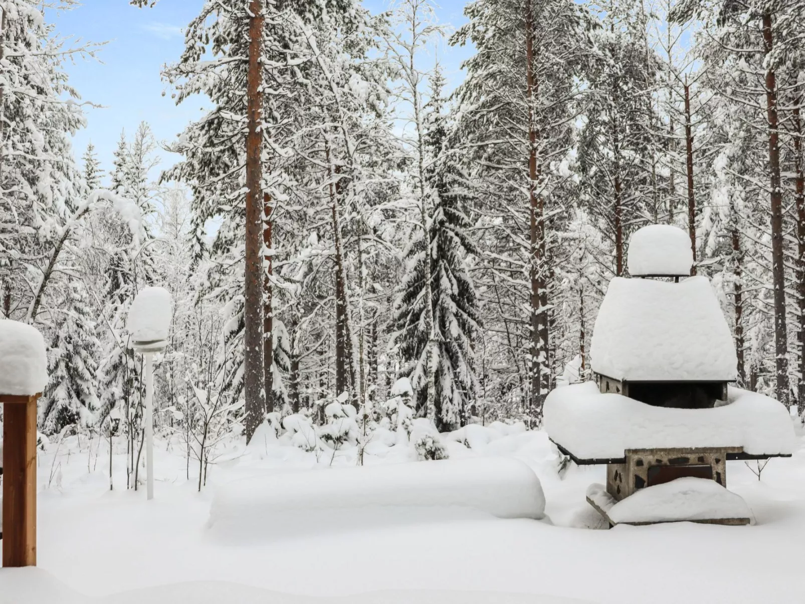 Hyrynpirtti mökki-Binnen