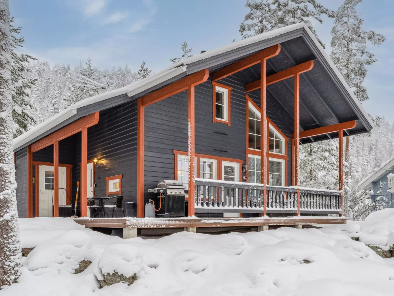 Blue lake villa-Binnen