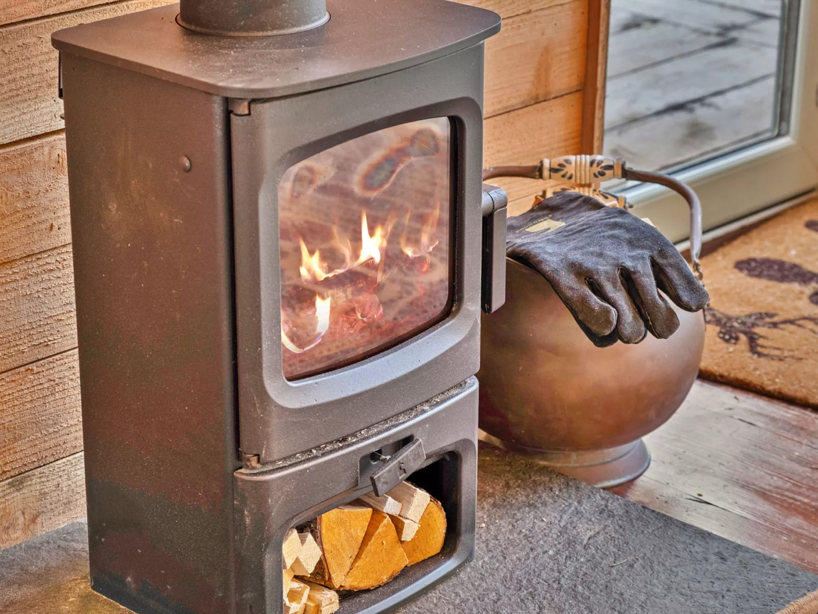 Cosagach Falls Cabin-Binnen