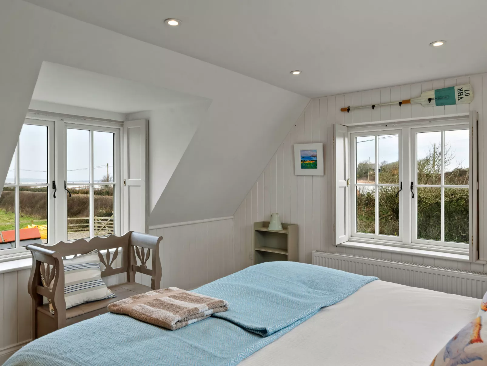 St Eval School House-Binnen