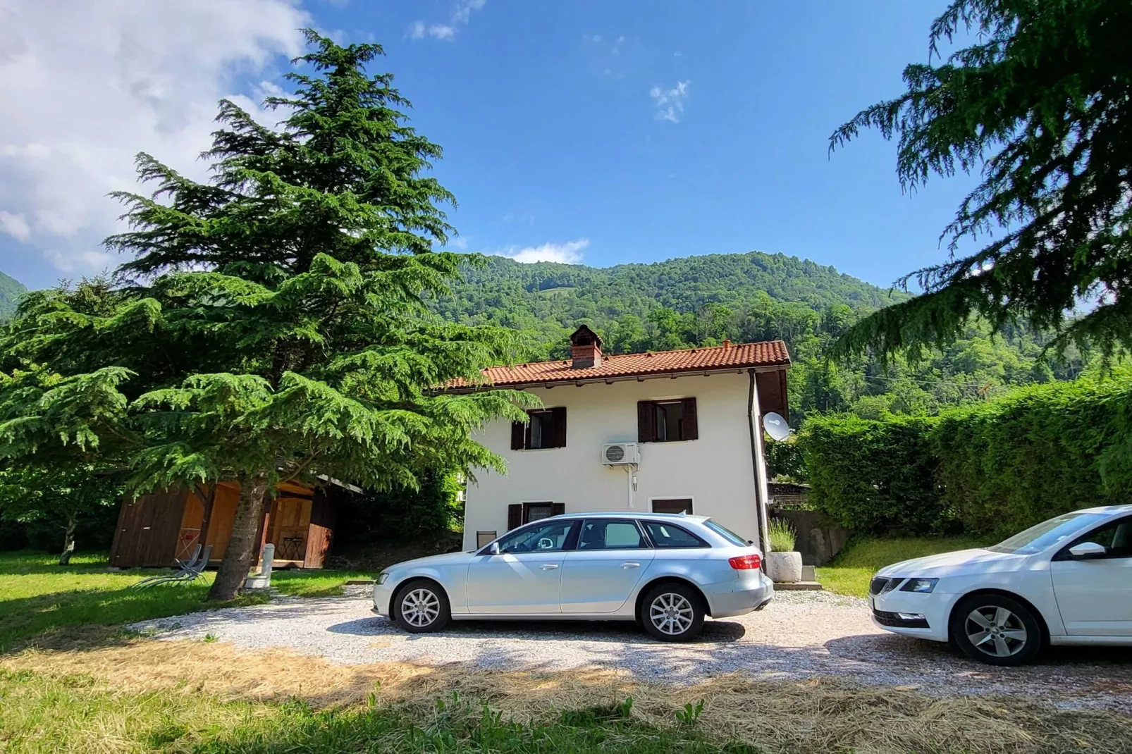 Peaceful Countryside Holiday Home with Terrace - One Bedroom Holiday Home with Terrace-Buitenlucht