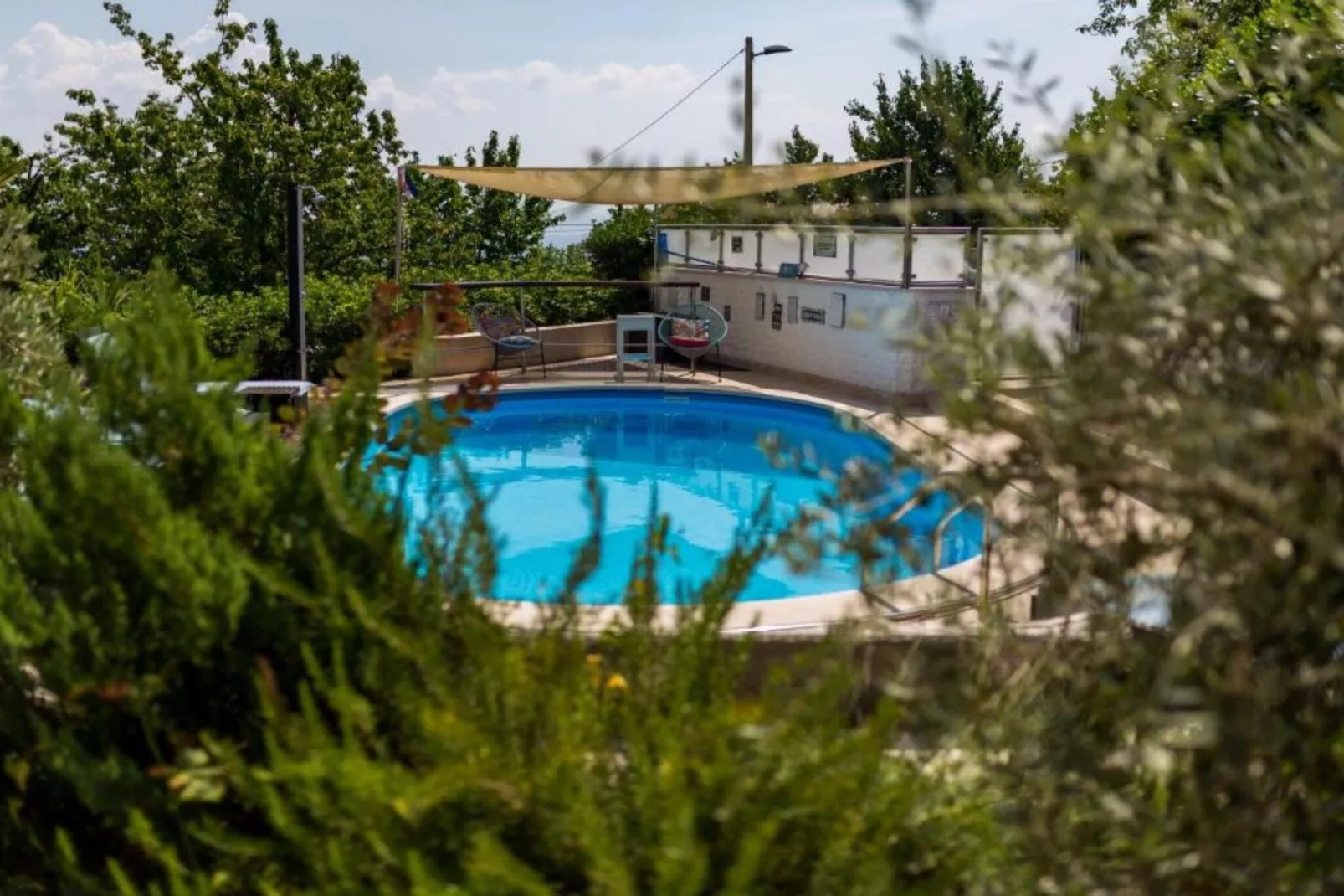 Apartments Melanie - Oprić Hills  Three bedroom apartment with balcony and sea view (A)-Zwembad