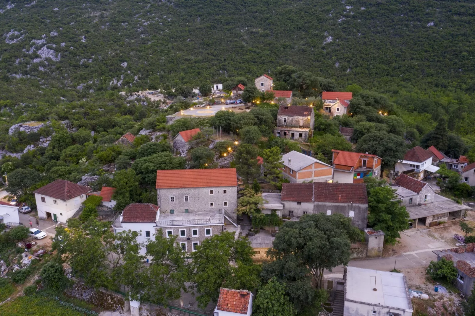 Rustical Resort Kokorići with Shared Outdoor Swimming Pool - One Bedroom Apartment-Uitzicht