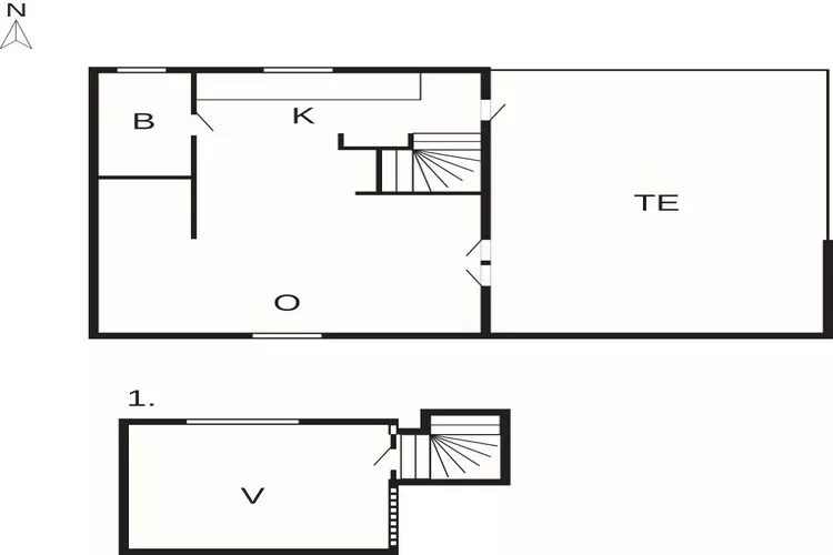 5 sterren vakantie huis in Nexø-Plattegrond