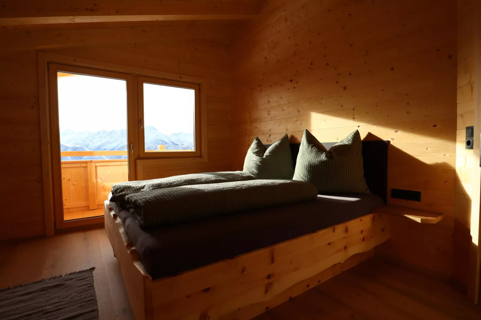 Ferienhütte Almwiese-Slaapkamer