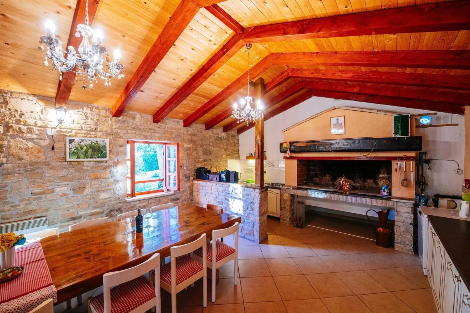 Holiday home Korlat-Eetkamer