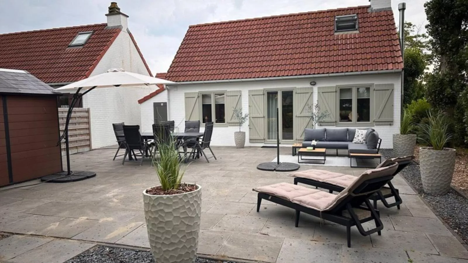 Villa Belle Haan-Tuinen zomer