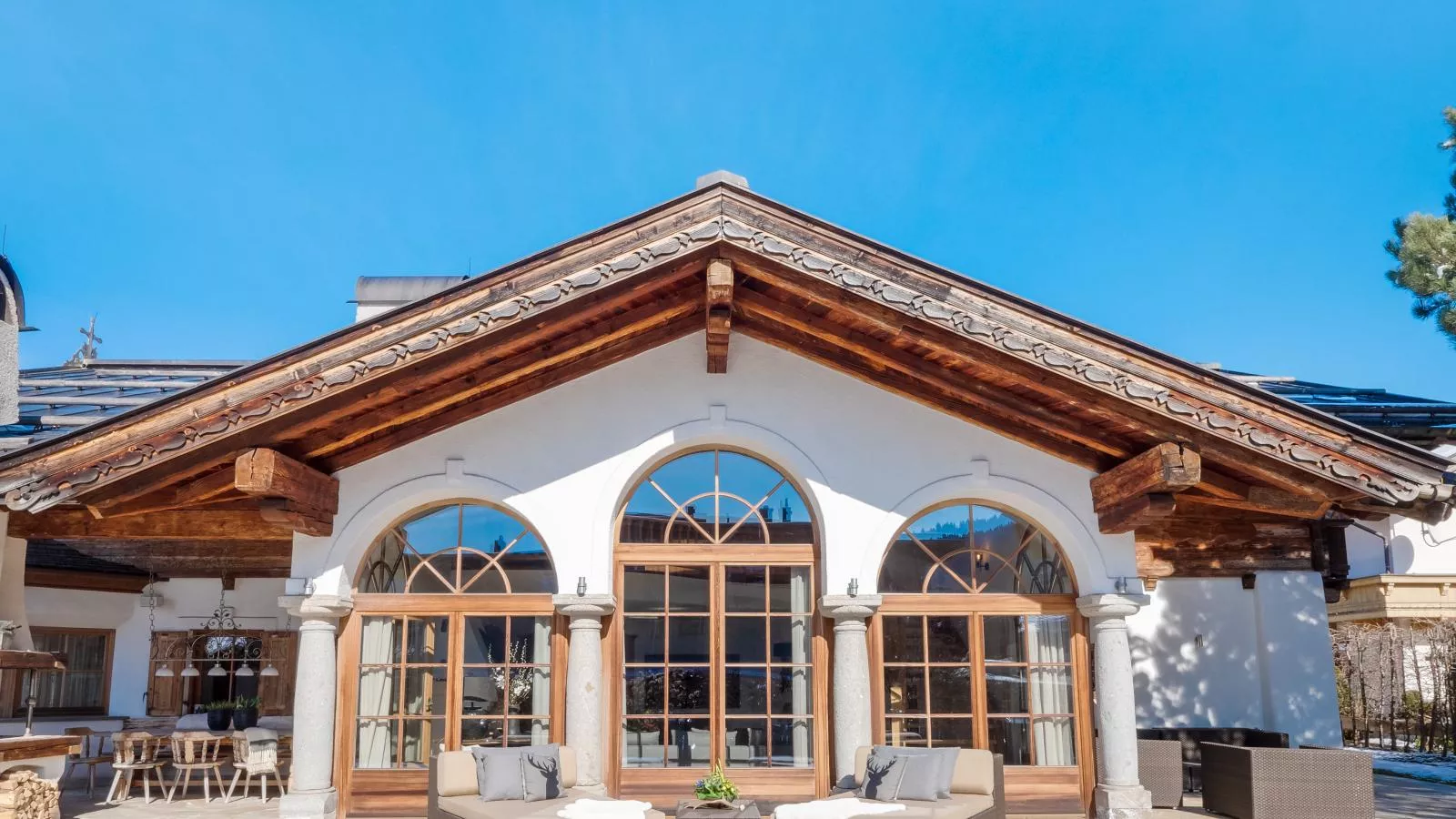 Kitzlodge-Terrasbalkon