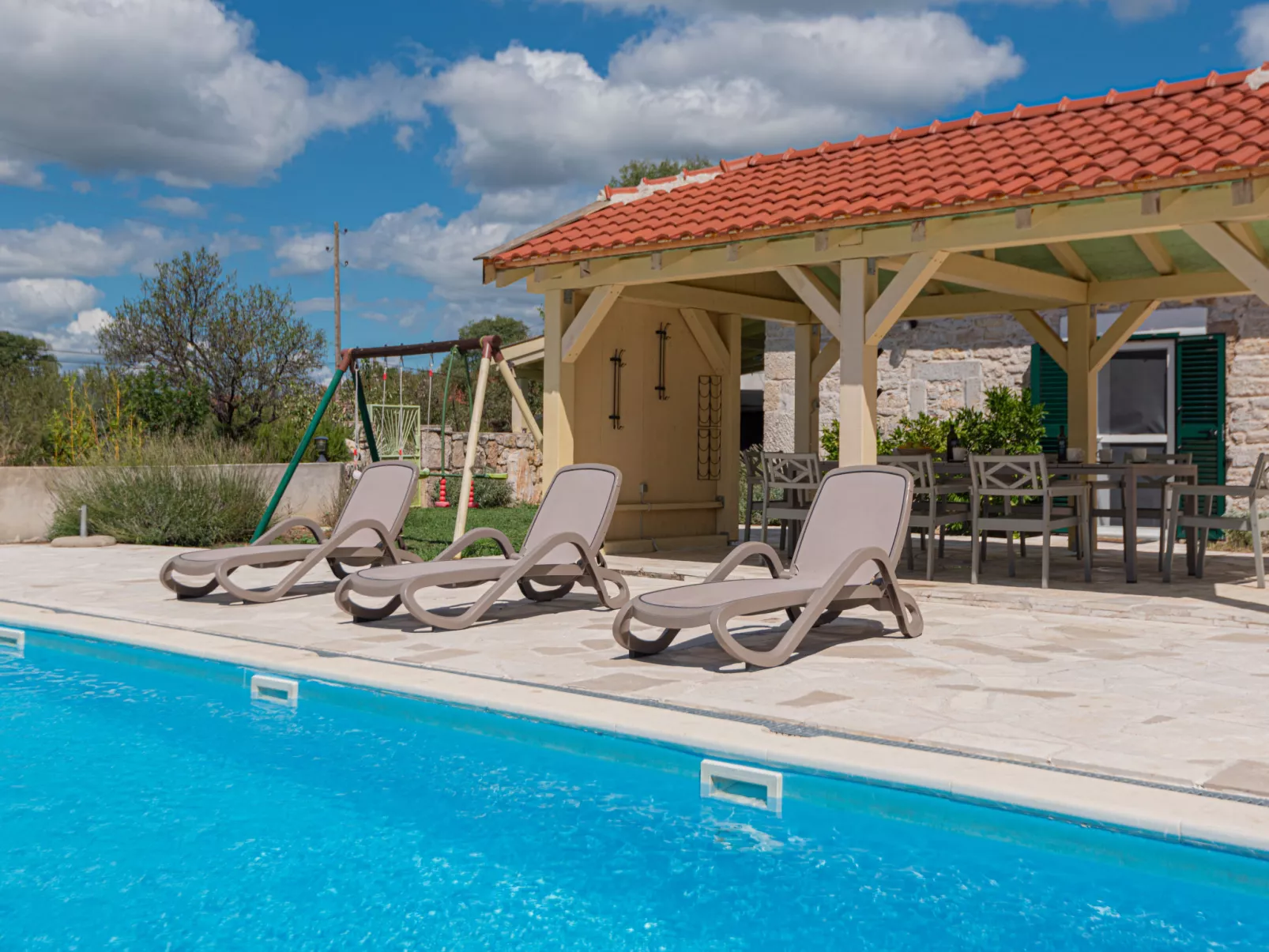 Rural Villa Olive Krka-Buiten