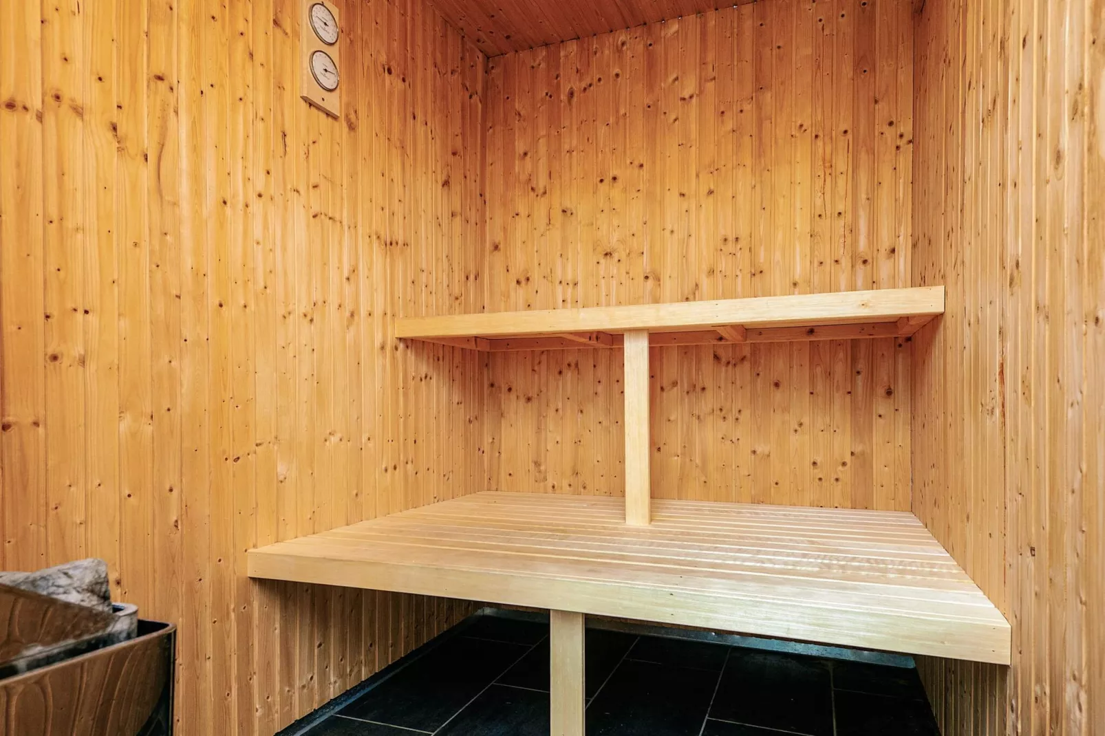 Exclusieve golfuitzicht retraite-Sauna