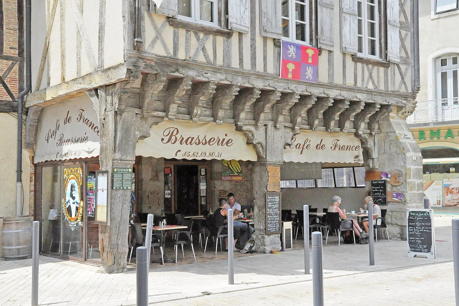 Villa Le Houga-Gebieden zomer 1km