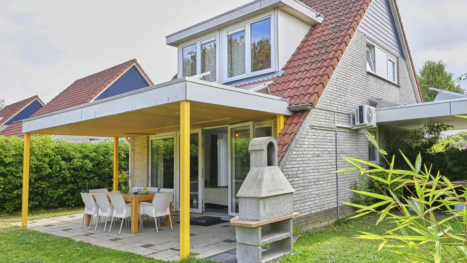 Villa Christina-Tuinen zomer