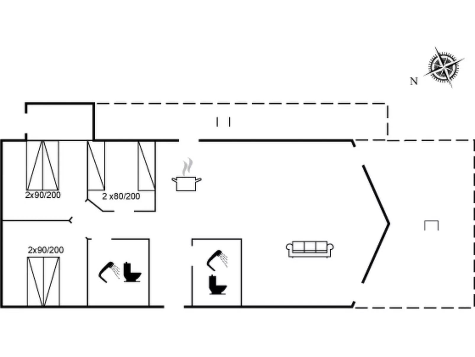 "Iorund" - 550m from the sea-Binnen