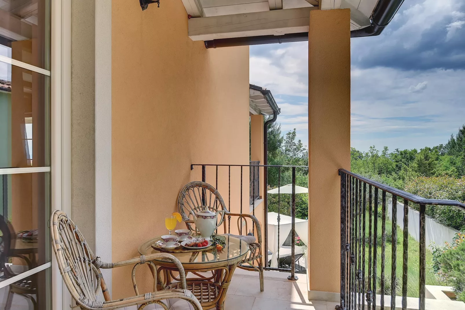 Villa Ari-Terrasbalkon