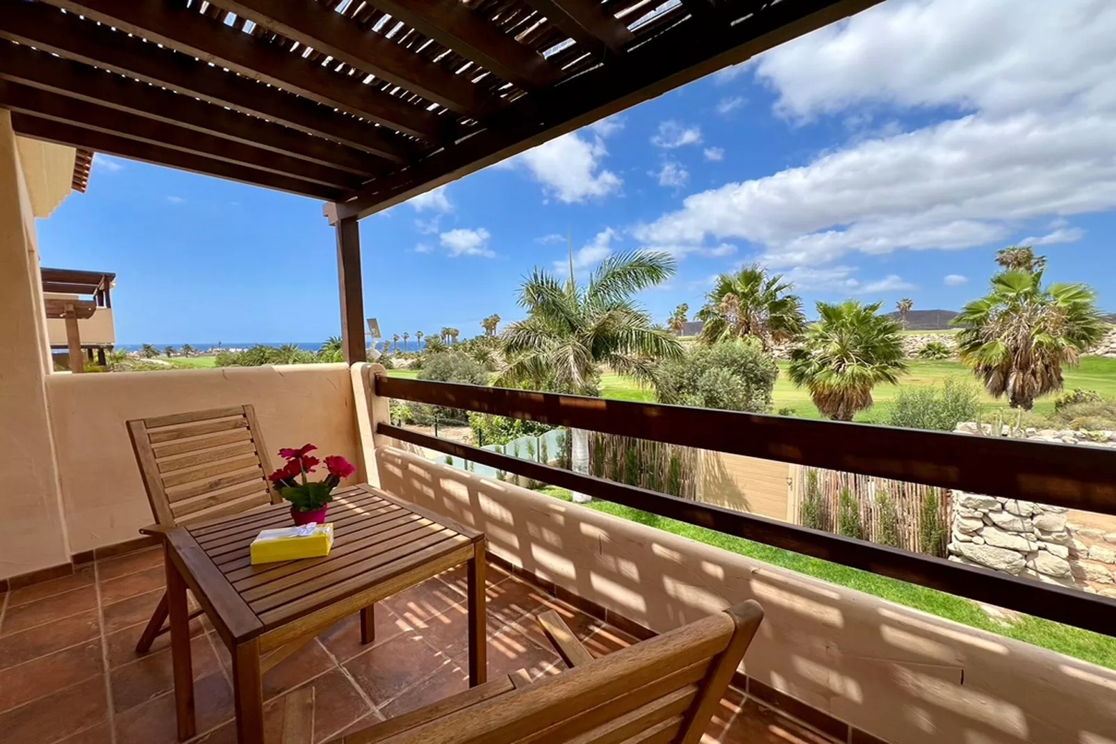 Casa Amarilla Golf-Uitzicht zomer