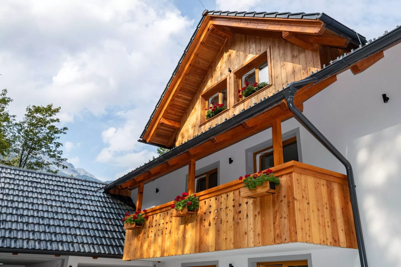 The Woodland Nook Apartments Bohinj - Classic Two Bedroom Apartment with Balcony (owner C)-Buitenlucht