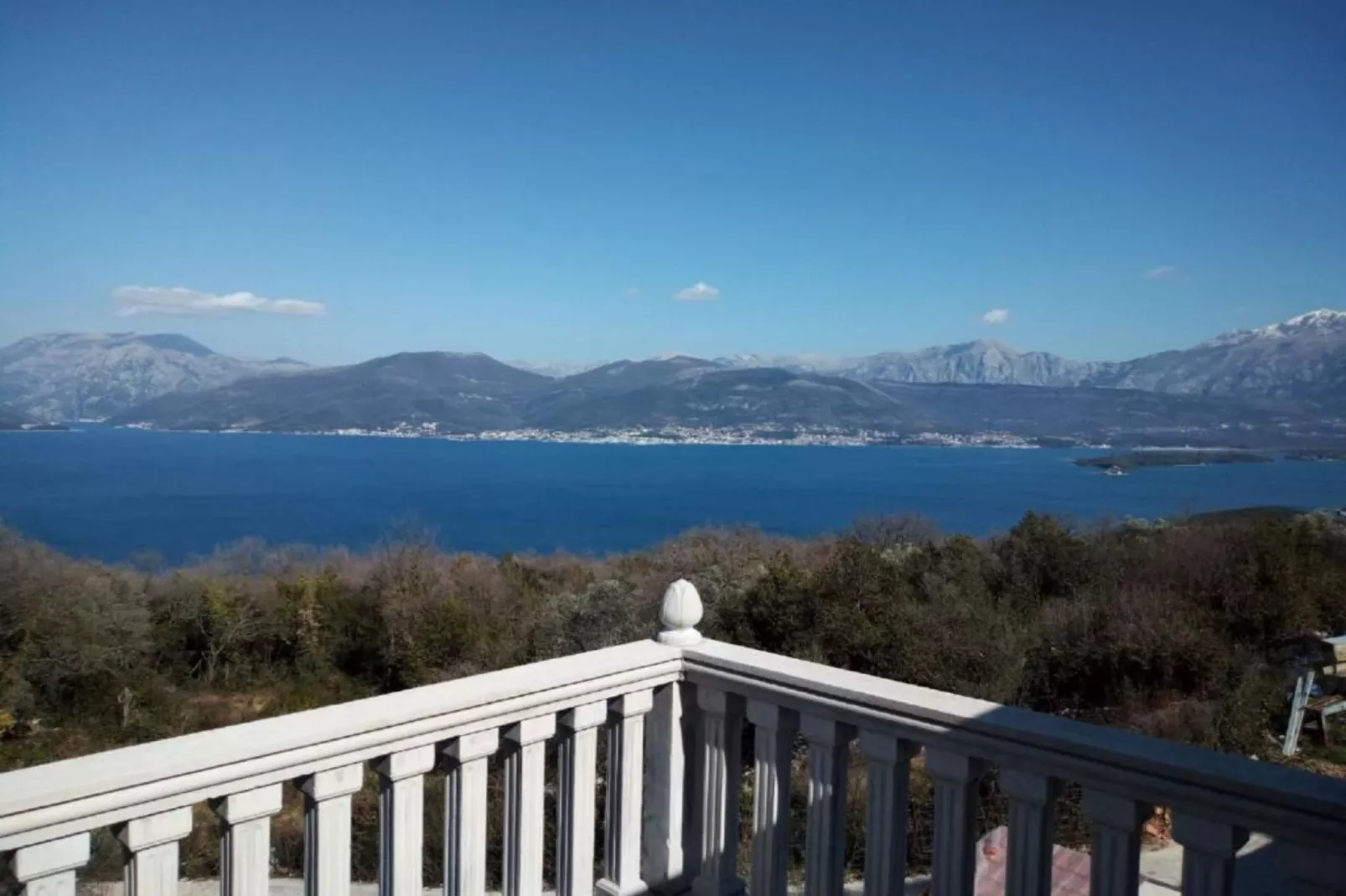 Tivat Relax with Stunning Sea & Mountain Views - Standard Studio Apartment 2-Terrasbalkon
