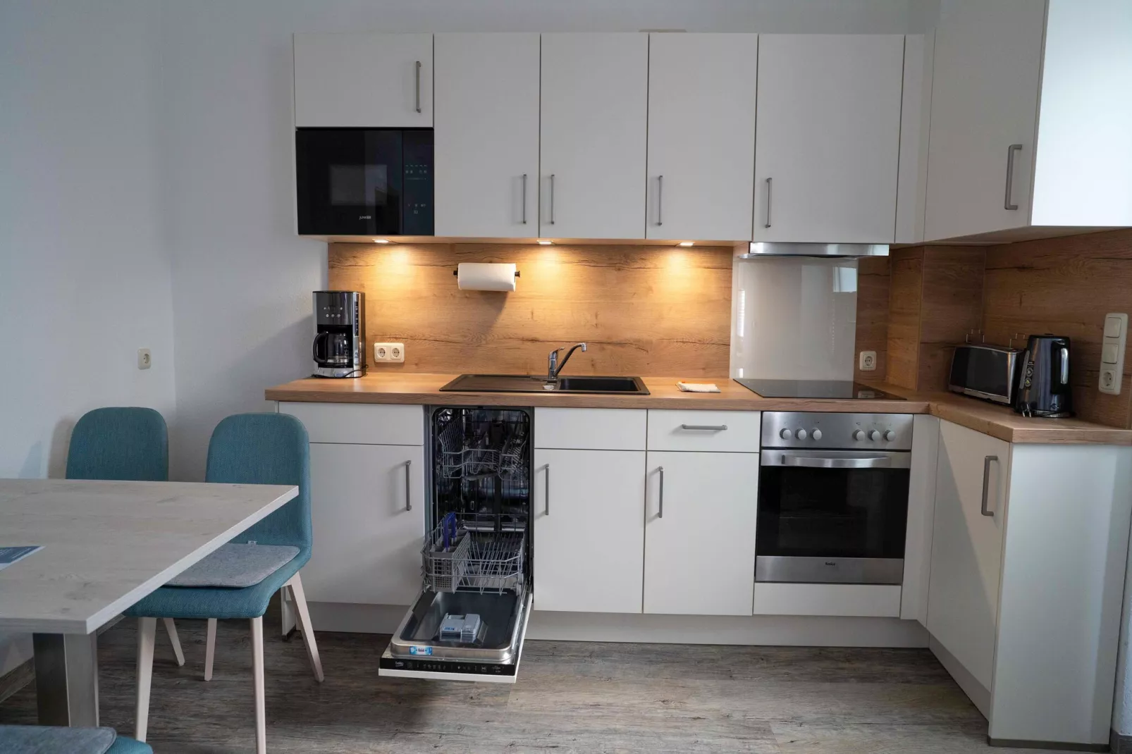 Haus Strandkorb 2-Keuken