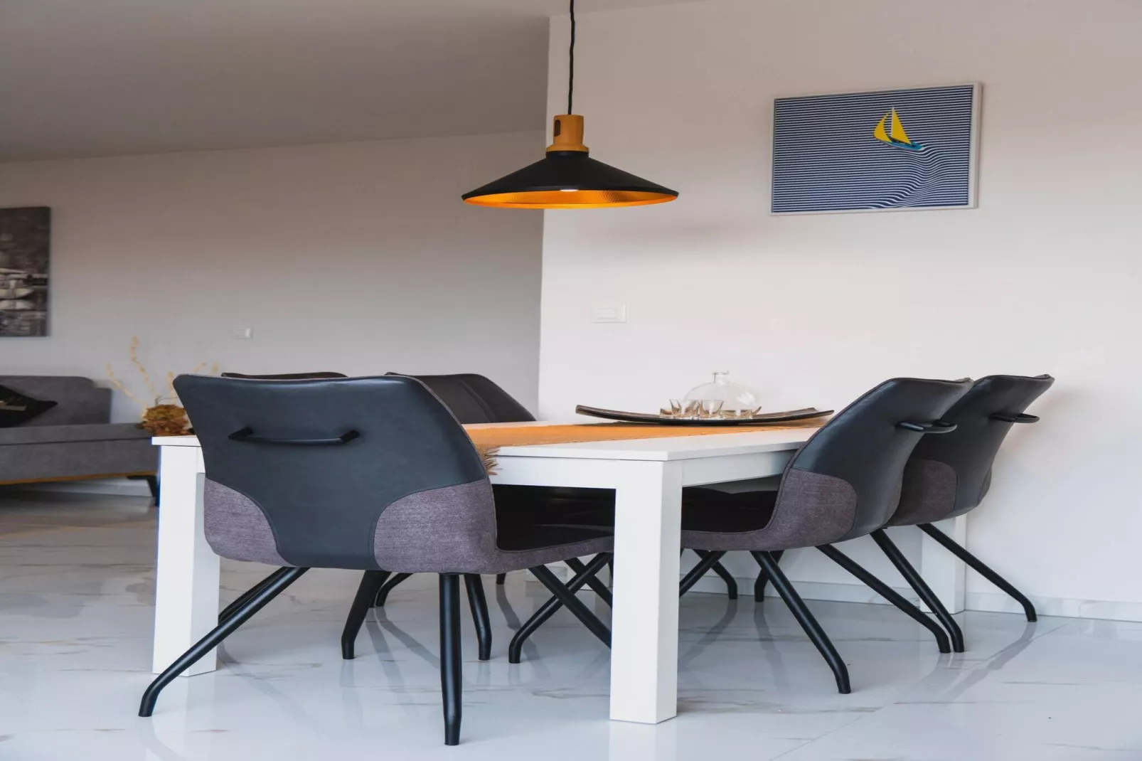 Beach house Festini-Eetkamer