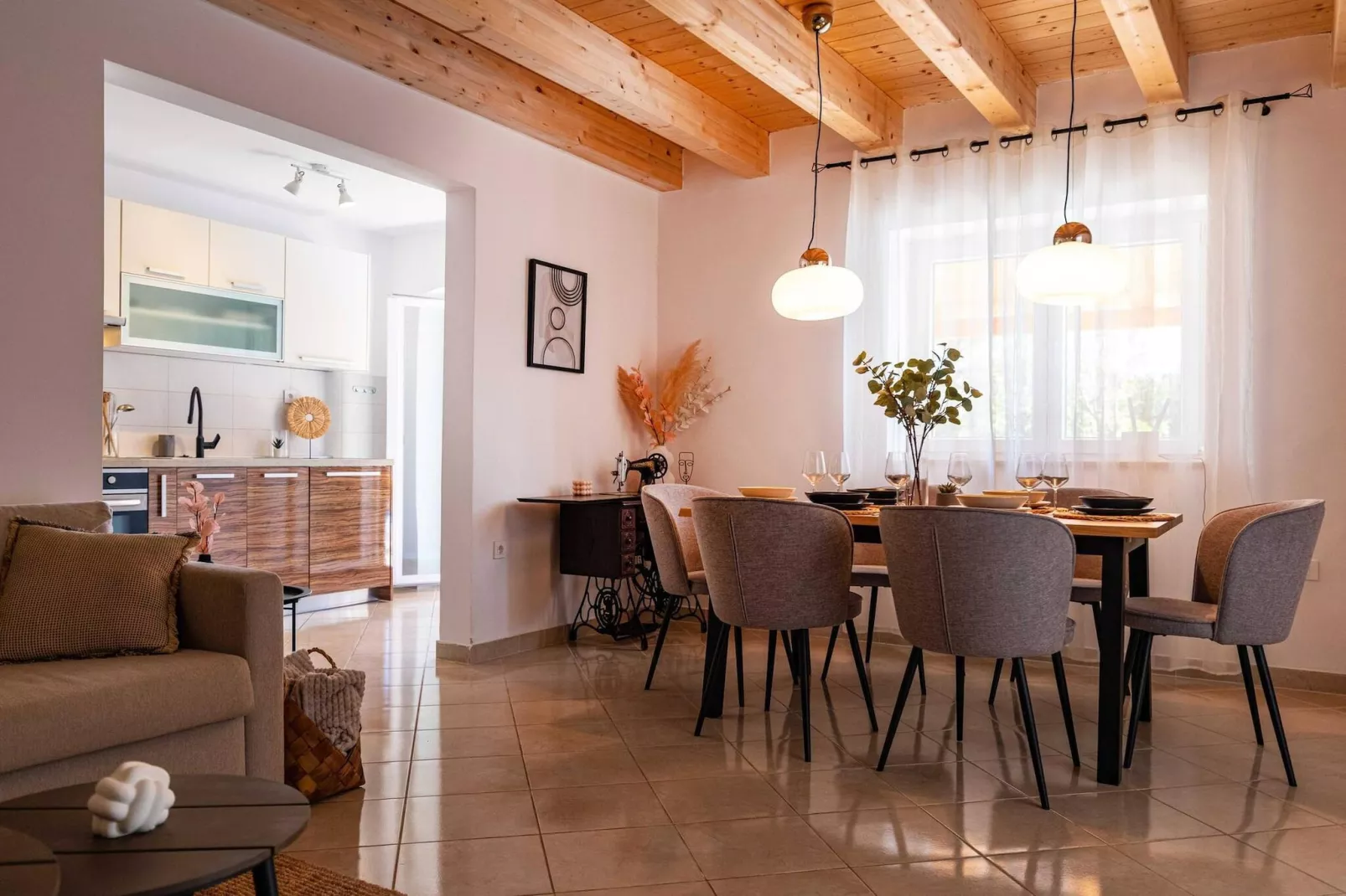 Sea view Villa Nana-Eetkamer